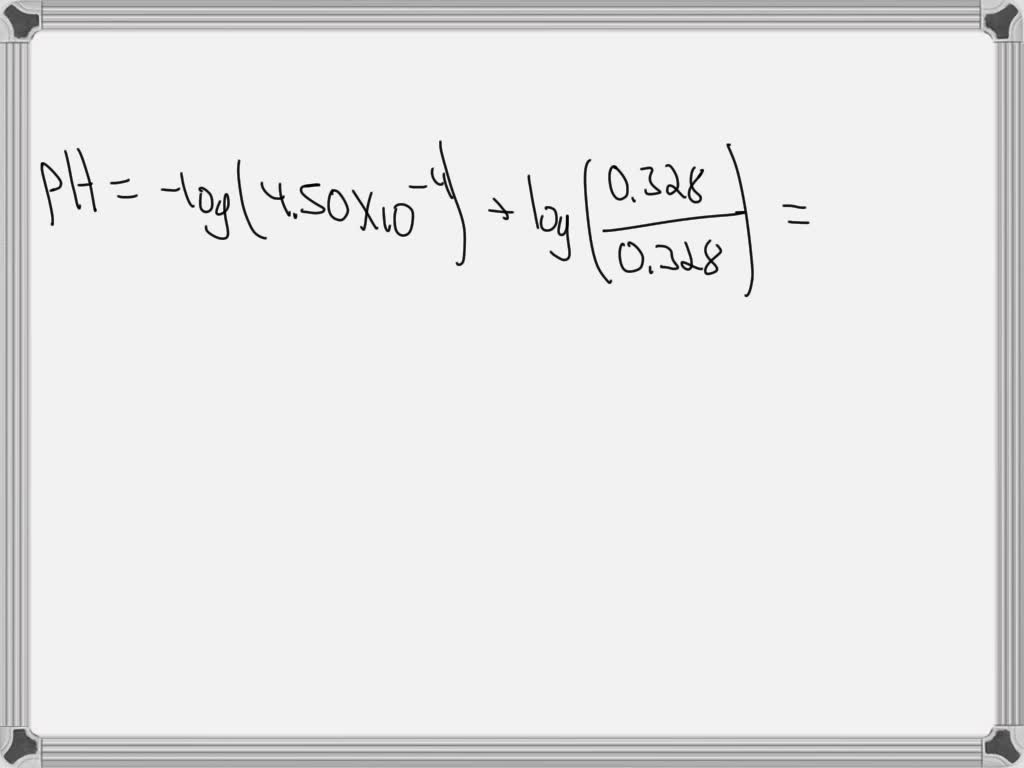 SOLVED An aqueous solution contains dissolved C6H5NH3Cl and C6H5NH2. The concentration of