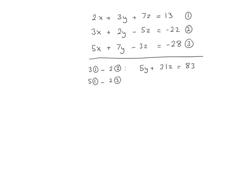 2x3y7z13-3x2y-5z-22-5x7y-3z-28-find-x-y-and-z