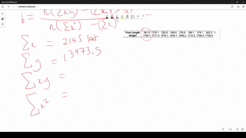 i-need-the-regrssion-equation-and-the-best-predicted-height-of-a-male-with-a-foot-lenthg-of-2732-thank-you