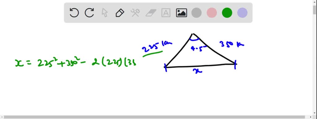SOLVED: To find the distance between two cities a satellite calculates ...