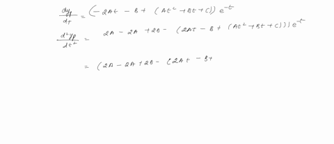 which-of-the-following-is-a-particular-integral-for-the-following-differential-equation-d2ydt23dydt4yt2et-apmaths-02176