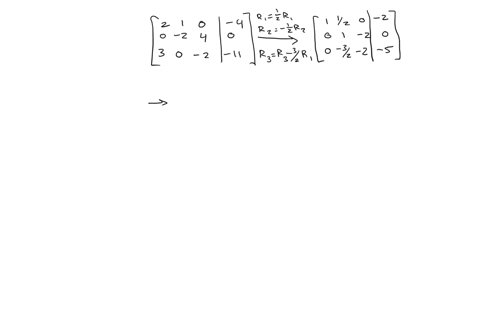 solve-the-system-of-equations-using-gauss-jordan-elimination-2xy-4-2y4z0-3x-2z-11