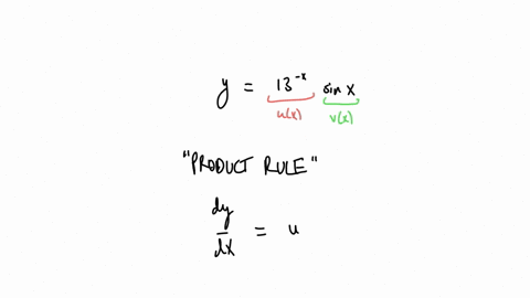 find-the-derivative-of-the-following-function-y13-x-sin-x
