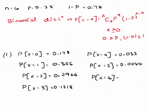 a-multiple-choice-test-has-6-questions-there-are-4-choices-for-each-question-a-student-who-has-not-studied-for-the-test-decides-to-answer-all-questions-randomly-with-a-probability-of-success-62334
