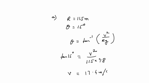 if-a-car-takes-a-banked-curve-at-less-than-the-ideal-speed-friction-is-needed-to-keep-it-from-sliding-toward-the-inside-of-the-curve-a-real-problem-on-icy-mountain-roads-a-calculate-the-ideal-speed-in