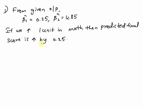 an-economics-professor-gives-a-test-to-gauge-the-math-preparedness-of-his-students-he-believes-that-the-performance-on-the-test-and-the-number-of-hours-studied-are-the-main-factors-for-a-gro-24385