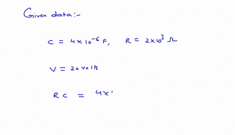 a-40-f-capacitor-is-connected-in-series-with-a-20-k-resistor-across-a-20-v-battery-and-an-open-switch-if-the-switch-is-closed-at-t-0-s-what-is-the-charge-on-the-capacitor-at-t-3-ms-46054