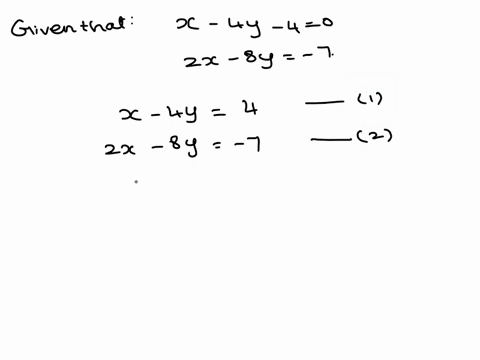 x-4y-4-2x-8y-7