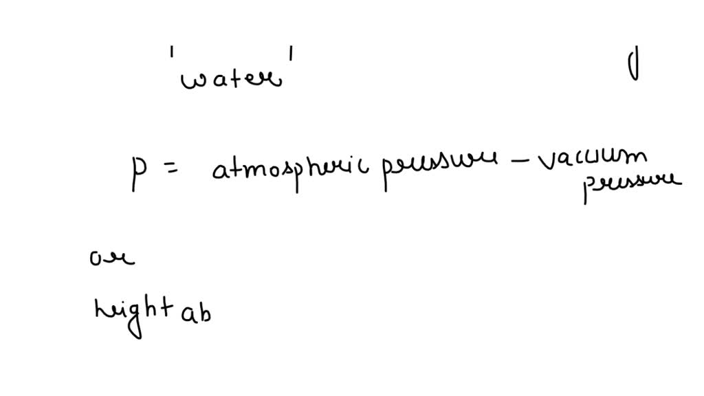 Convert a vacuum pressure of 110 mm of mercury into absolute pressure