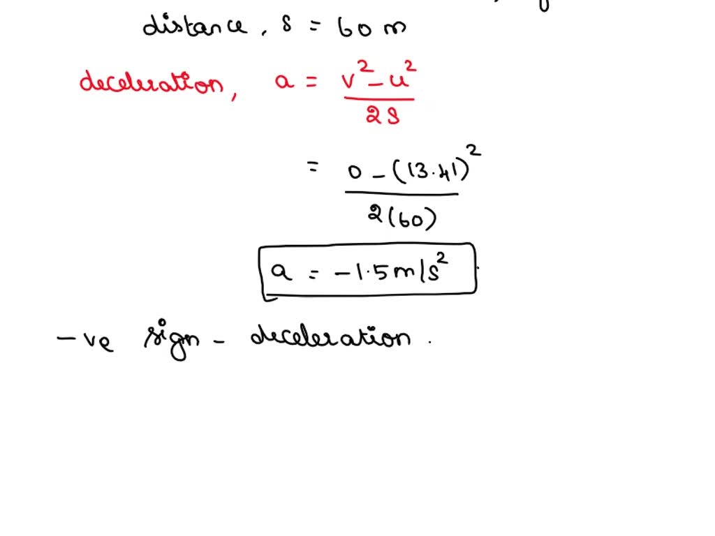 SOLVED A 2,000 kg car traveling at 30 mph skids to stop in 60 meters