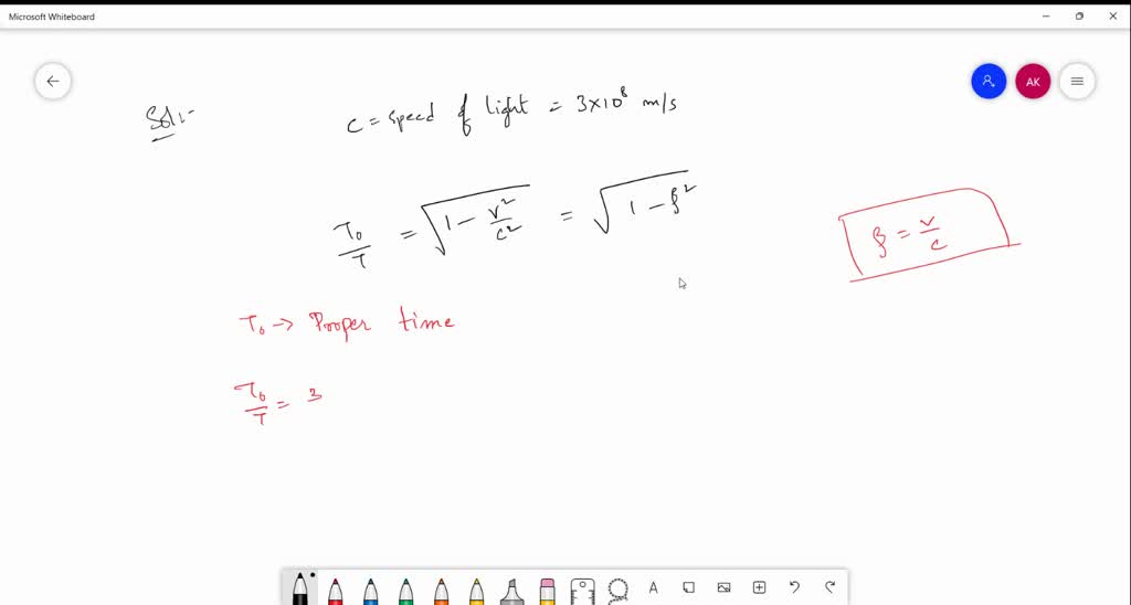 SOLVED A clock in a spaceship is observed to run at a speed of only 2/