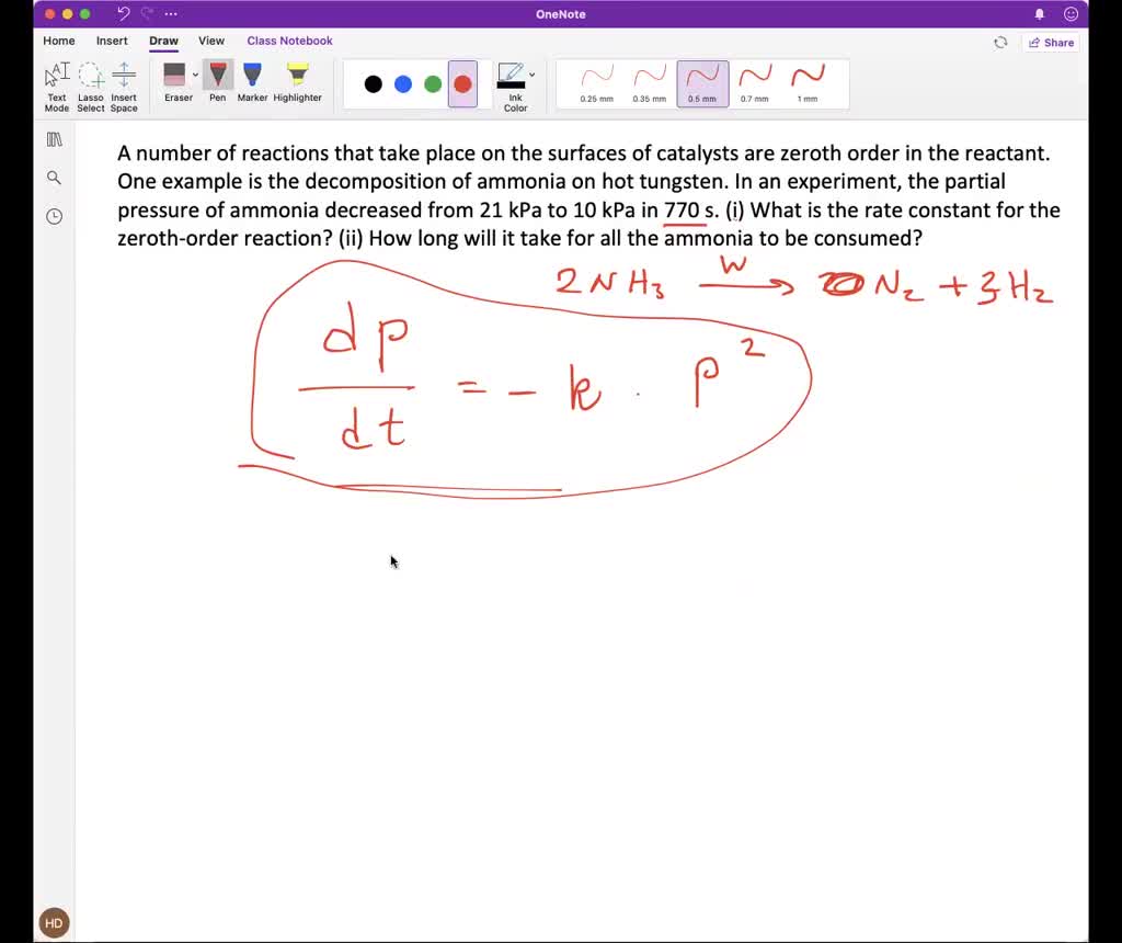 SOLVED A number of reactions that take place on the surfaces of