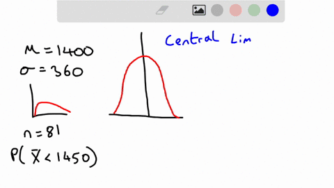 a-population-with-a-mean-of-1400-and-a-standard-deviation-of-360-is-known-to-be-highly-skewed-to-the-right-if-a-random-sample-of-81-items-is-selected-from-the-populationwhat-is-the-probabili-23723