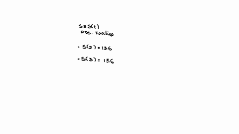 the-function-st-represents-the-position-of-an-object-at-time-t-moving-along-a-line-suppose-s2-136-and-s3-156-find-the-average-velocity-of-the-object-over-the-interval-of-time-14-99264