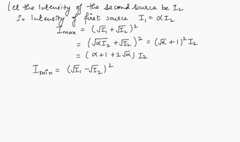 two-coherent-sources-of-intensity-ratio-alpha-interfere-in-interference-pattern-imax-i_minimaxi_min-a-2alpha1-alpha-b-2alpha1-alpha-c-2alpha1-a-d-1-alpha2alpha-13554