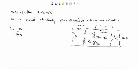 can-someone-help-me-determine-voltages-v1-through-v4-in-this-circuit-514determine-voltages-to-4-in-the-circuit-of-figp514-under-de-conditions-03-c3-20-kq-mm-15-kq-5-kq-30-kq-ca-04-10-kq-15v-33295