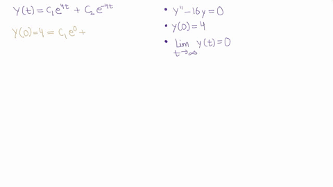 1-point-given-that-yt-c1e4t-4t-c2e-is-a-solution-to-the-differential-equation-y-ii-16y-0where-c1-and-c2-are-arbitrary-constants-find-a-function-yt-that-satisfies-the-conditions-y-ii-l6y-0-y0-86414