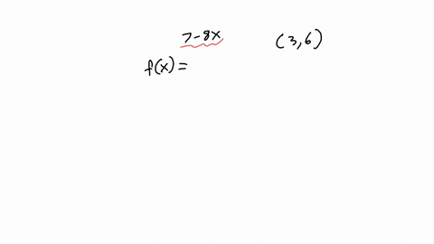 given-that-the-graph-of-f-passes-through-the-point-3-6-and-that-the-slope-of-its-tangent-line-at-x-fx-is-7-8x-find-f1-f1-19715