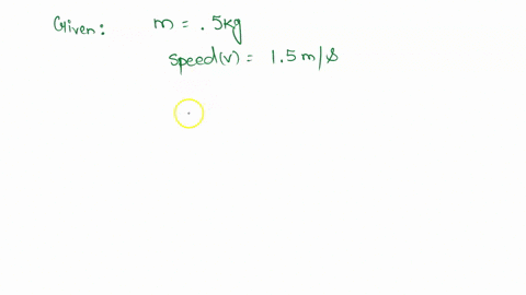 a-mass-of-05-kg-moving-with-a-speed-of-15-ms-on-a-horizontal-smooth-surface-collides-with-a-nearly-weightless-spring-of-force-constant-k-50-nm-the-maximum-compression-of-the-spring-would-be
