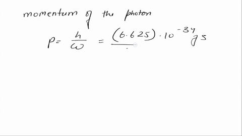 what-is-the-speed-of-an-electron-that-has-the-same-momentum-as-a-photon-with-a-wavelength-in-vacuum-of-488-nm-the-mass-of-an-electron-is-911-1031-kg-33452