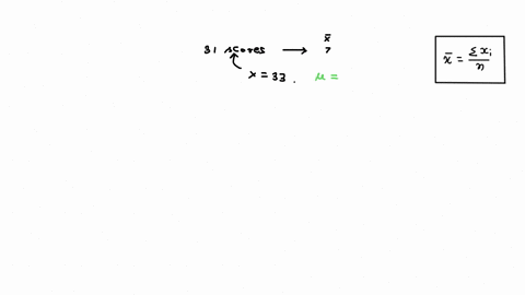 a-sample-of-n31-scores-has-a-mean-of-m7-if-one-new-person-with-a-score-of-x33-is-added-to-the-sample-what-will-be-the-value-for-the-new-mean-be-sure-to-show-all-steps-formulas-and-calculatio-17985