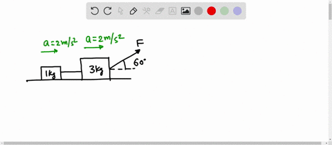 4-two-boxes-of-fruit-on-a-frictionless-horizontal-surface-are-connected-by-a-light-string-as-shown-if-each-box-has-an-acceleration-of-20-ms-to-the-right-what-is-the-magnitude-f-of-the-applie-51931