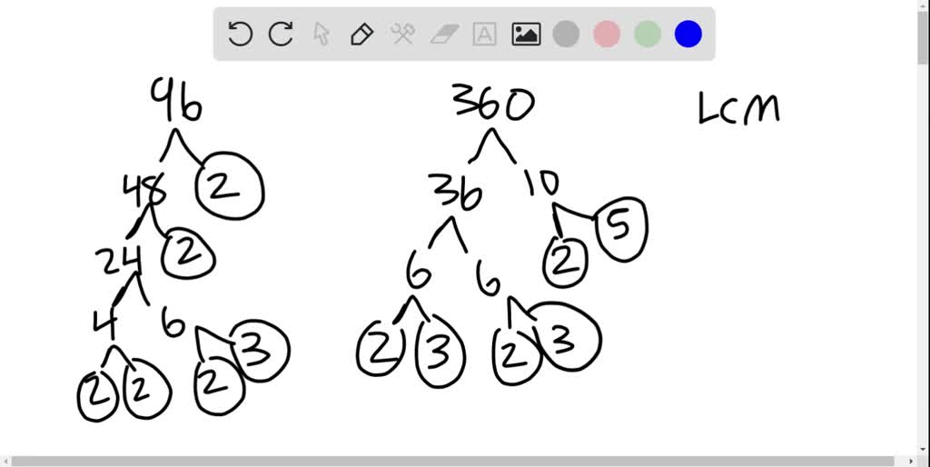 solved-find-the-lcm-of-96-and-360-by-using-fundamental-theorem-of