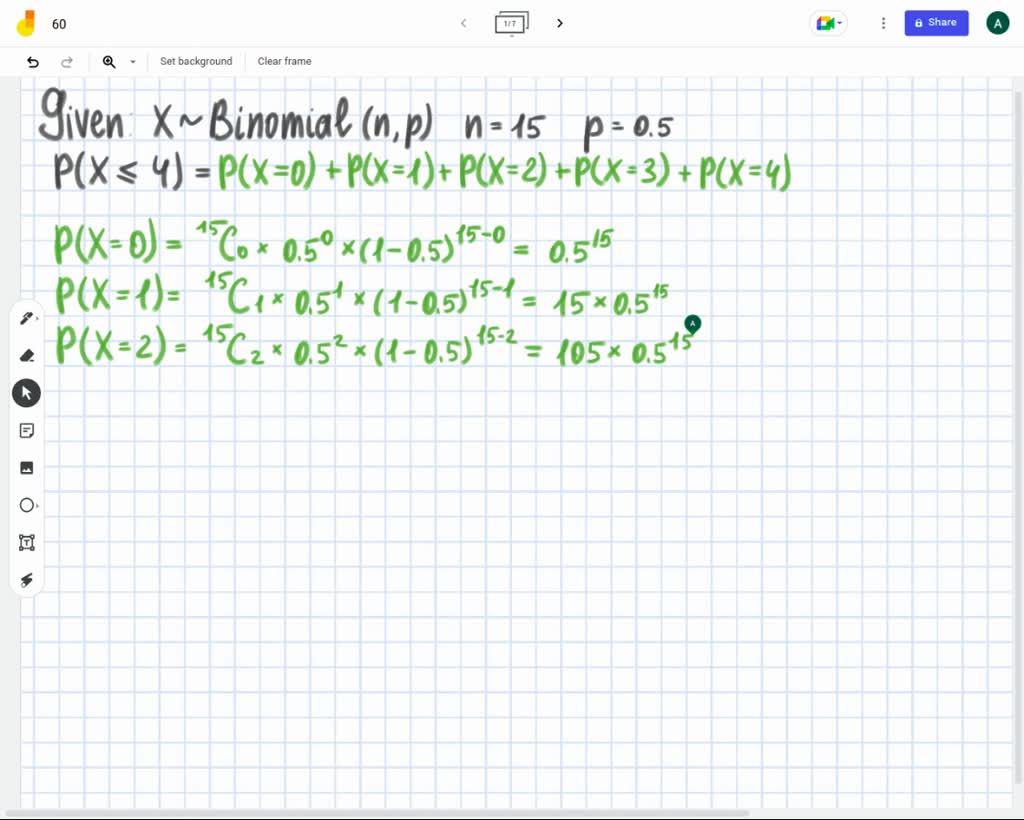 SOLVED: Determine the indicated probability for a binomial experiment ...