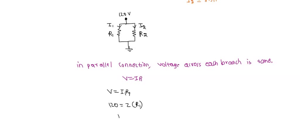 SOLVED: Two appliances are connected in parallel to a 120-V battery and ...