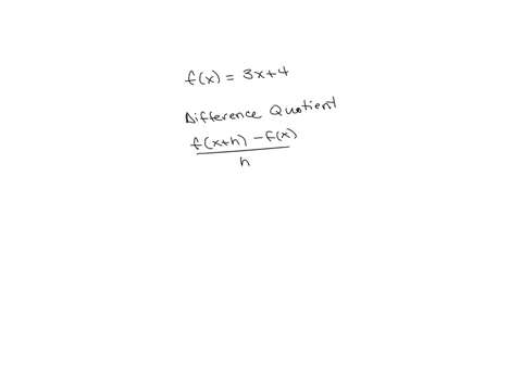 for-the-function-fx-3x4-evaluate-and-simplify-the-difference-quotient