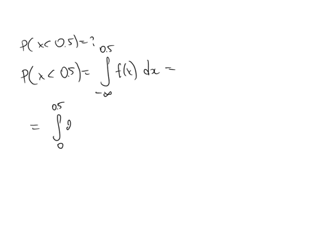 1-let-x-have-the-probability-distribution-function-fxleftbeginarrayll2-x-0-leq-x-leq-1-0-text-elsewhere-endarrayright-the-probability-px05-is-closest-to