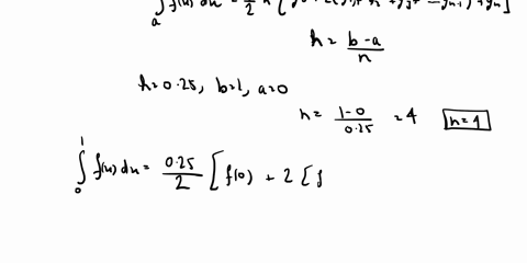 a-use-trapezoidal-rule-to-find-the-value-of-f05-if-flrix-i_i-given-that-h025-f00-f1f0251-and-f075025-b-approximate-the-same-integral-using-simple-simpson-rule-86259