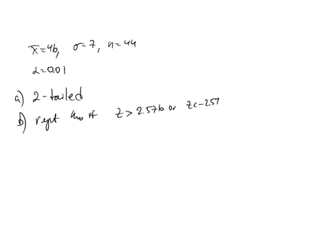 exercise-10-1-algo-lo10-3-lo10-5-a-sample-of-44-observations-is-selected-from-a-normal-population-the-sample-mean-is-46-and-the-population-standard-deviation-is-7-conduct-the-following-test-of-hypothe