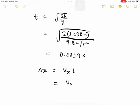 2-a-projectile-which-is-1138-m-above-the-floor-is-fired-at-0-to-the-horizontal-the-average-range-to-where-it-strikes-the-floor-is-determined-to-be-2981-m-what-is-the-speed-of-the-projectile-99762
