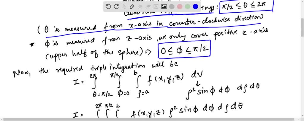 SOLVED: Set up the triple integral of an arbitrary continuous function ...