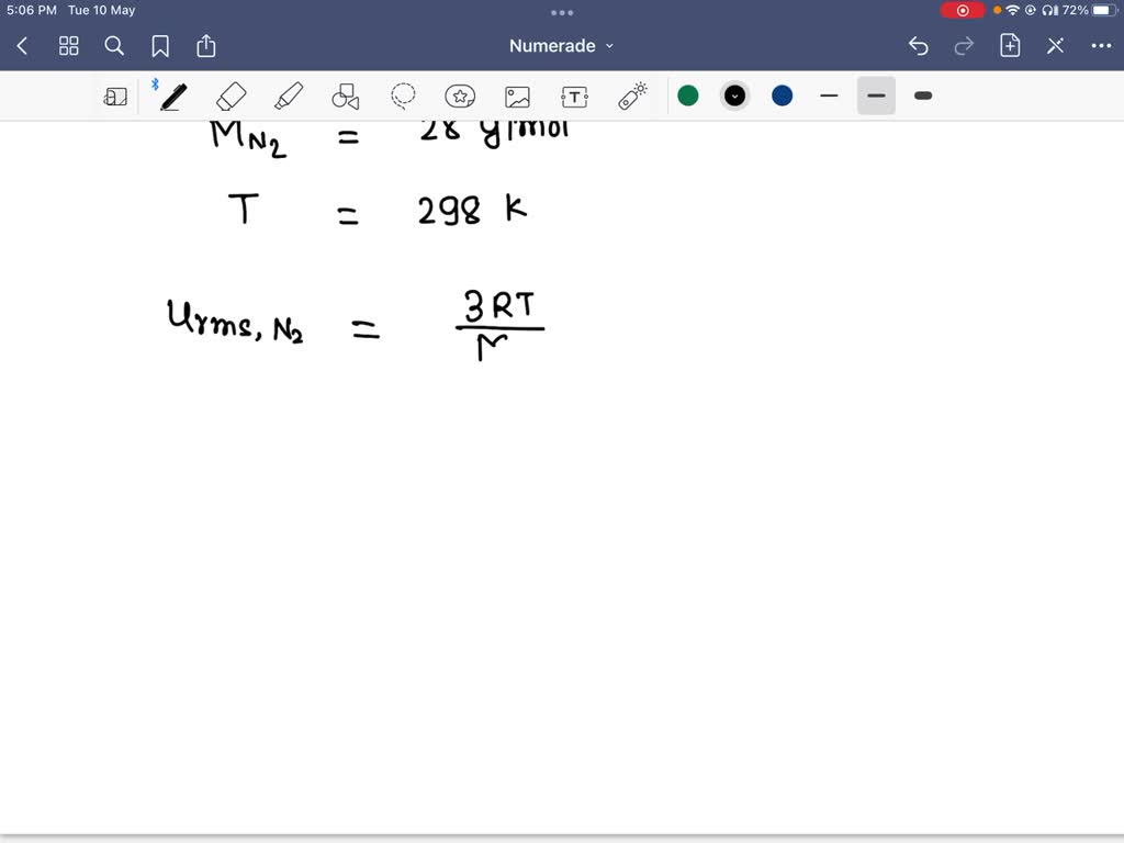 solved-the-root-mean-square-speed-of-h2-molecules-at-0-oc-is-1698-m