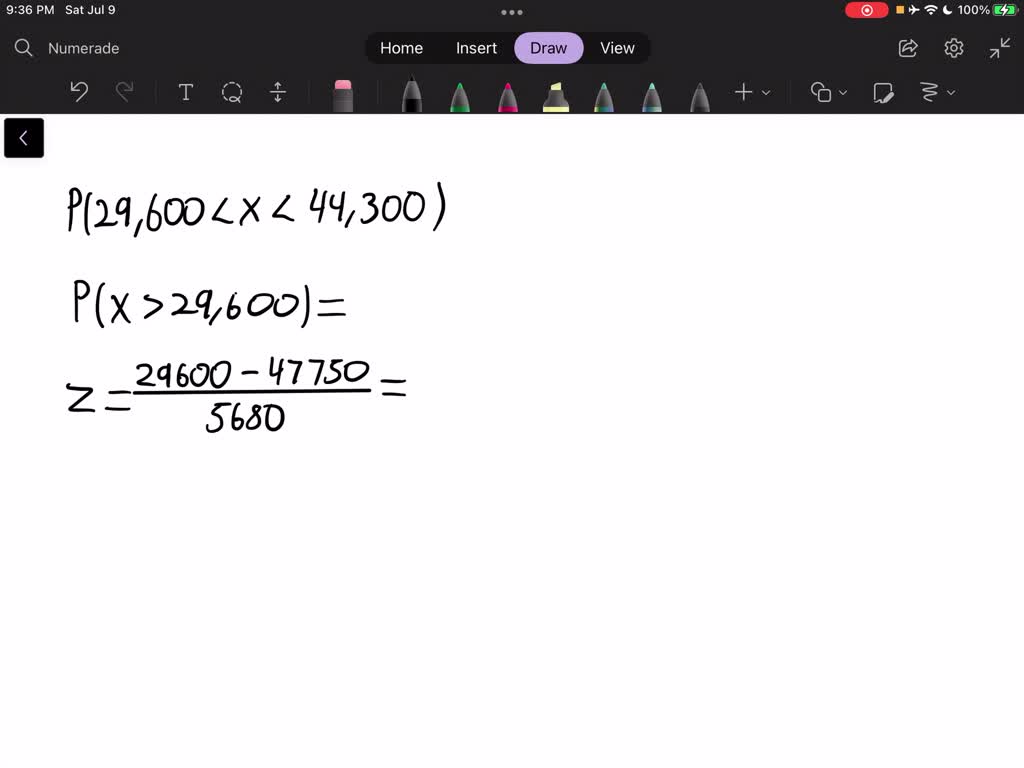 SOLVED: Teachers' Salaries The average annual salary for all U.S. teachers  is 47,750. Assume that the distribution is normal and the standard  deviation is5680. Find these probabilities of the earnings of a