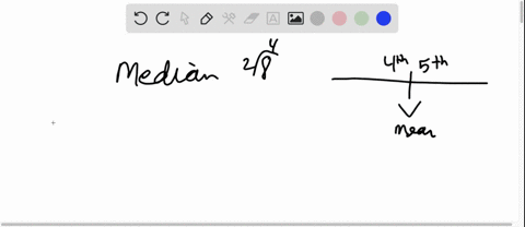 calculate-the-median-for-the-following-sample-of-n-8-measurements-12-9-7-15-4-1-19-4