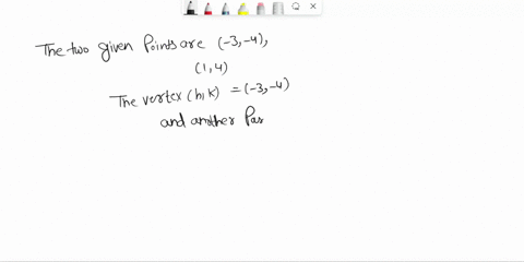 problems-given-the-graph-of-the-parabola-shown-below-write-the-equation-of-the-parabola-in-vertex-form-by-finding-values-for-h-k-and-a-140-expand-your-answer-in-part-a-to-write-the-equatlon-53652