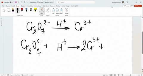 balance-the-following-half-equation-for-the-reaction-in-an-acidic-solution-cr2o72-aq-cr3