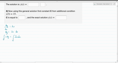 point-1-find-the-general-solution-ie-solution-with-precision-up-to-some-constant-of-the-following-differential-equation-dy-2x-dx-the-solution-is-yx-2-now-using-this-general-solution-find-con-53968