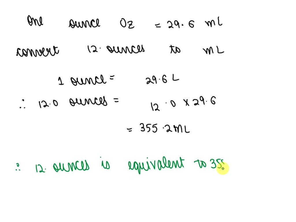 One fluid hotsell ounce in ml