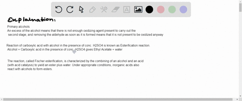 fischer-esterification-irand-nmr-4-a-why-is-the-alcohol-used-in-excess-would-the-reaction-work-if-the-carboxylic-acid-was-used-in-excess-instead-what-would-be-the-major-product-of-the-reacti-15128