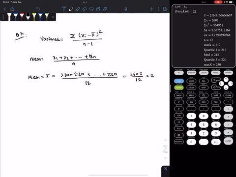 question-7-find-the-variance-of-the-set-of-data-round-your-answer-t0-one-decimal-place-230-220-212-212-212-212-220-215-215215220-220-question-8-find-the-mean-round-answer-to-the-nearest-hund-81127