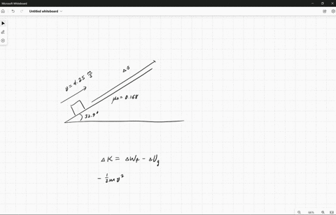 a-box-is-sliding-up-an-incline-that-makes-an-angle-of-329-with-respect-to-the-horizontal-the-coefficient-of-kinetic-friction-between-the-box-and-the-surface-of-the-incline-is-0168-the-initia-62115