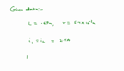 10-3-m-and-carrying-25-a-30-two-parallel-conductors-each-of-069-m-length-separated-by-54-x-opposite-directions-will-experience-what-type-and-magnitude-of-mutual-force-magnetic-permeability-i-13645