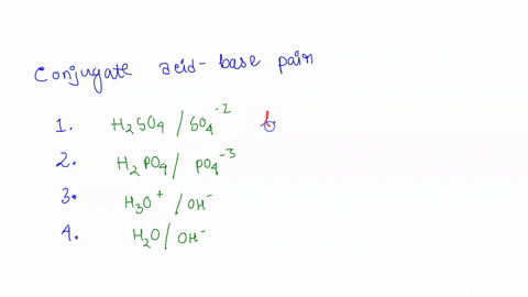 which-of-the-following-is-a-conjugate-acid-base-pair-1-h2so4so4-2-2-h2po4-po43-3-h3o-oh-4-h2ooh-19074