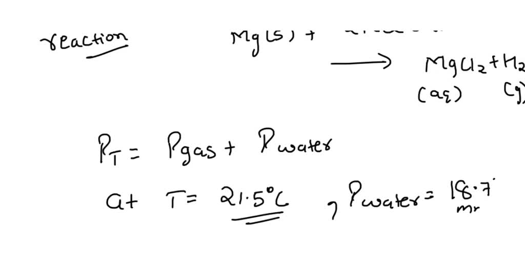 SOLVED Gases produced by a chemical reaction can easily be collected