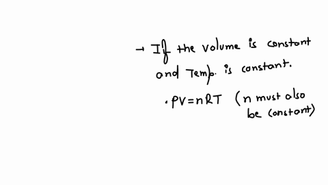 what-is-the-effect-when-the-pressure-on-the-reaction-is-increased-at-constant-temperature-and-constant-volume