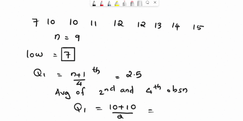 consider-the-following-ordered-data-7-10-10-11-12-12-13-14-15-a-find-the-low-q1-median-q3-and-high-b-find-the-interquartile-range-c-make-a-box-and-whisker-plot-16264